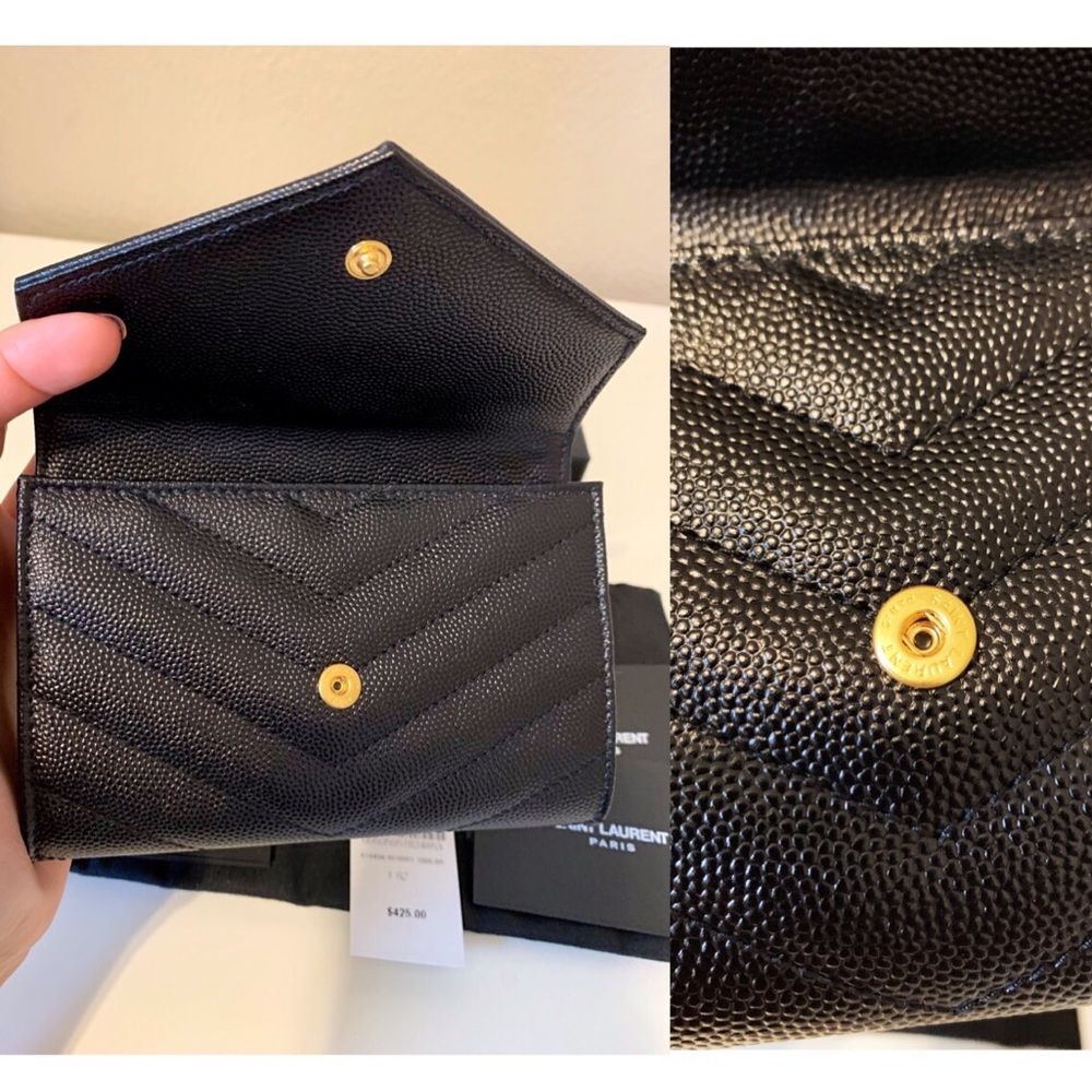 ❌SOLD❌NWT Saint Laurent Monogram Small Wallet - Picture 5 of 8